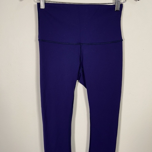 LULULEMON | WUNDER UNDER HIGH RISE BLACK GRAPE - Picture 6 of 12